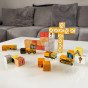 WOOPIE Magnetinės Statybos Kubai Statybos Aikštelė 49 vnt.