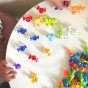 WOOPIE Siurbimo kupolo blokai Išprotėję gyvūnai 3D - Edukacinė konstrukcijų rinkinys