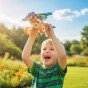 WOOPIE 5-in-1 STEM statybos blokai Transporto rinkinys