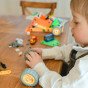 WOOPIE Statybos plytelės rinkinys STEM Transporto priemonės 163 vnt.