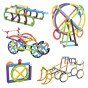 WOOPIE 3D Matematiniai Statybos Blokai Didelis Mokomasis Rinkinys 155 Dalys