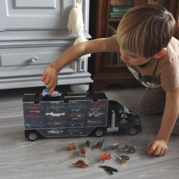 WOOPIE Automobilinis Vežėjas Dinozaurų Vilkikas