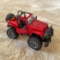 WOOPIE Džipas Automobilis Visureigis su Garsu ir Šviesa