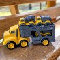 WOOPIE Kėbulo lifto automobilis 4-in-1 rinkinys statybinių automobilių