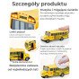 WOOPIE interaktyvus elektrinis mokyklinis autobusas 1:20 su šviesa ir garsu, dovana