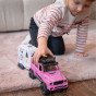 WOOPIE Rožinis Visureigis su Prikabinamu Priekaba ir Arklidės Figūra Rinkinys