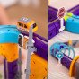 WOOPIE Magnetinis Traukinių Kelio Konstrukcijos Rinkinys su Priėjimo Efektu 38 vnt.
