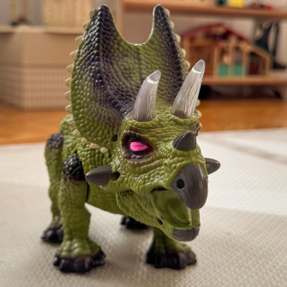 WOOPIE Nuotoliniu būdu valdomas RC dinozauras robotas Triceratops