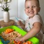 WOOPIE Kinetic Sand 1,5 kg rinkinys XXL Gyvūnai ZOO Safari stalas su formomis