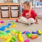 WOOPIE Kinetinis Smėlio Stebuklingas Pilis Rinkinys 22 vnt. Lagaminas