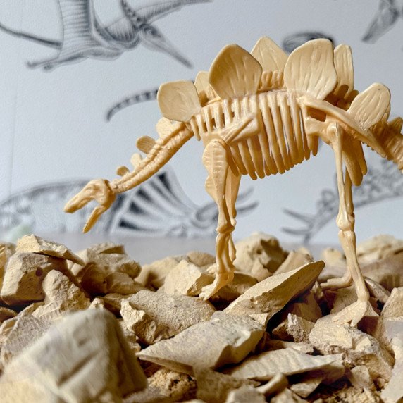 WOOPIE Kūrybinė žaislo dinozaurų skeleto archeologinė kasinėjimo užduotis