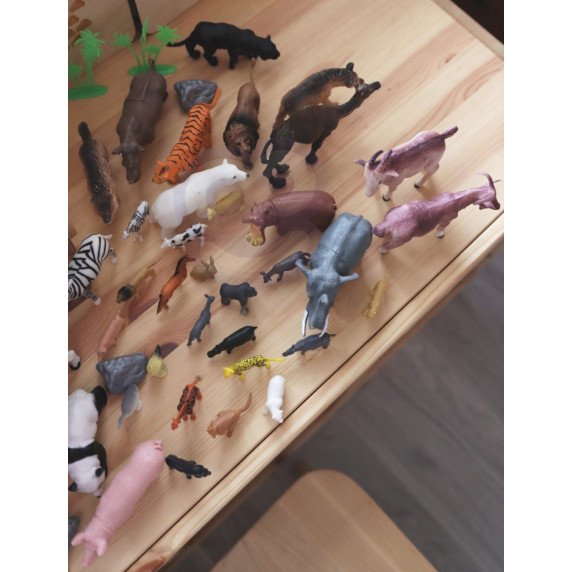 GYVAI animalinių figūrėlių rinkinys XXL, 58 vnt.