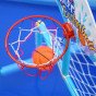 WOOPIE Vandens krepšinio rinkinys 2 į 1 Futbolo vartai + kamuoliai + pompa