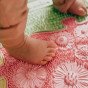 WOOPIE Jutiklinio Kilimėlio Rinkinys 4 vnt. Švelnūs Atspalviai
