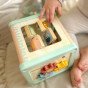 WOOPIE GREEN Medinis Veiklos Kubas Daugiafunkcinis Edukacinis Rūšiuotojas