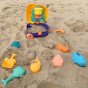 WOOPIE 3-in-1 Smėlio dezė, lagaminas, šuo, vandens stalas