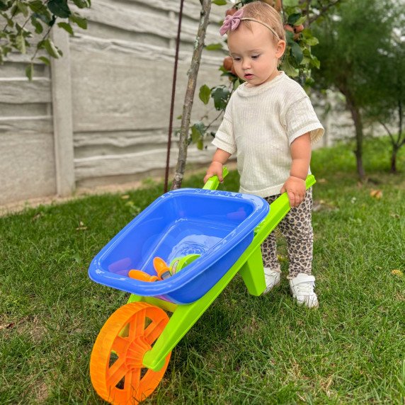 WOOPIE Sodo vežimėlis Mažo sodo darbininko rinkinys 13 vnt.