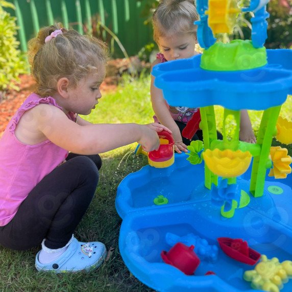 WOOPIE Vandenyno stalas 2 į 1 Kastonas Šaltinis XXL Vandenynų parkas su Delfinais