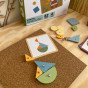 WOOPIE GREEN Medinis Klojimo Hammer Puzzle 20 modelių 82 vnt.