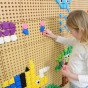 MASTERKIDZ Geometrinių formų smeigtukų komplektas (64 vnt.)