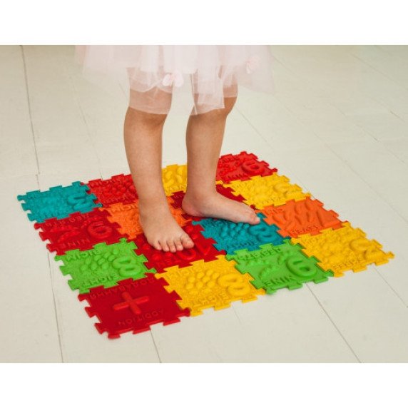 Sensorinis ortopedinių kilimėlių rinkinys Ortek „Matematika” (32 vnt.)