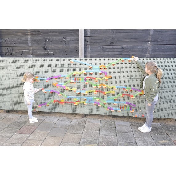 MASTERKIDZ Kamuoliukų trasos konstruktorius (209 vnt.)