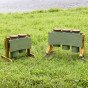 MASTERKIDZ sodo instrumentų rinkinys, susidedantis iš trijų kongo būgnų.