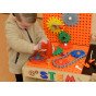 MASTERKIDZ Medinis dirbtuvių rinkinys XXL Montessori STEM su įrankiais + priedais
