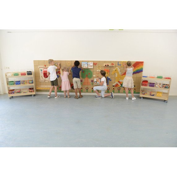 MASTERKIDZ STEAM Montavimo skydeliai + Priedų rinkinys (120 X 80 cm; 2 vnt.)