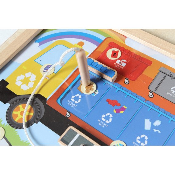 MASTERKIDZ Atliekų rūšiavimo mokymosi lenta