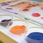 MASTERKIDZ sensorinis LED padėklas + permatomas tapybos padėklas
