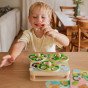 TOOKY TOY 2-ių-1 Medinis Arkadinis Žaidimas Traukite Vabzdžius vaikams