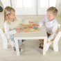 MASTERKIDZ Medinis formų rūšiavimo su spalvingais gyvūnais Montessori