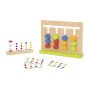TOOKY TOY Loginė žaidimo laikas Puzzle Colors 30 Modeliai 18 vnt.
