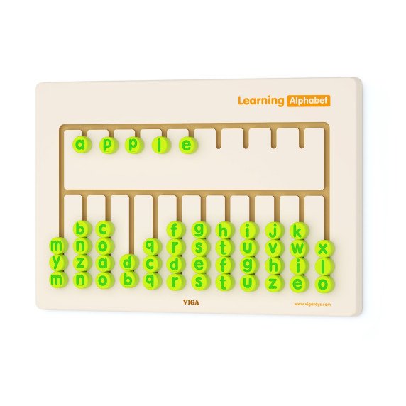 Viga Toys Abėcėlės mokymo jutiklinė lentelė