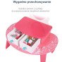 TOOKY TOY Rožinis medinis makiažo staliukas su veidrodžiu