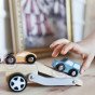 VIGA PolarB Medinis Žaislinis Automobilis su Montesorio Automobiliais