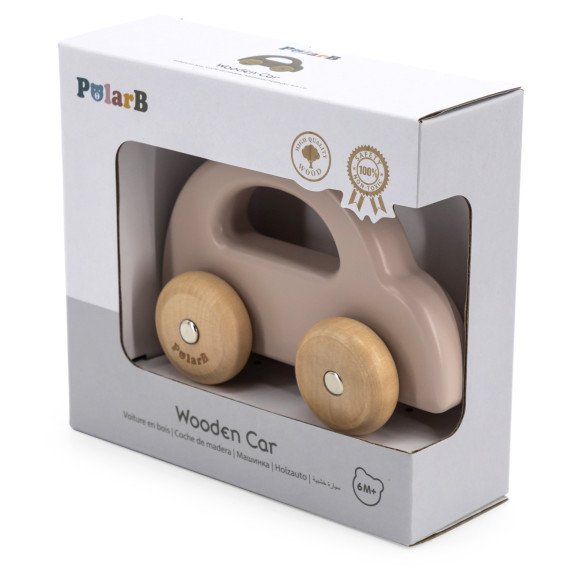 VIGA PolarB Medinis Stumdomas Automobilis Ruda