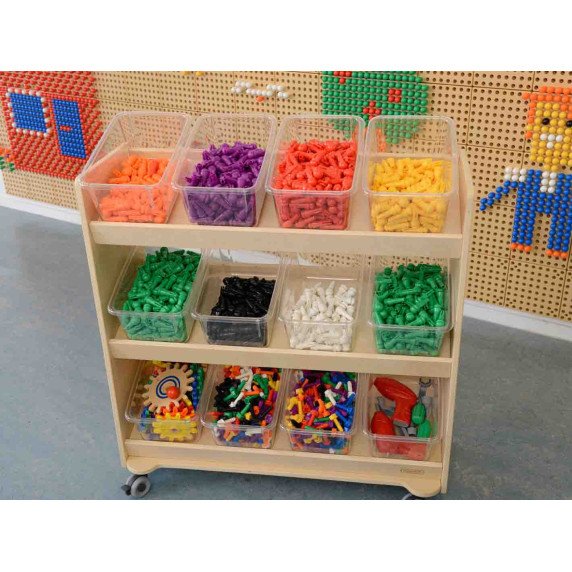 MASTERKIDZ Ratu ant lentynos - 3 lentynos STEM lento priedams