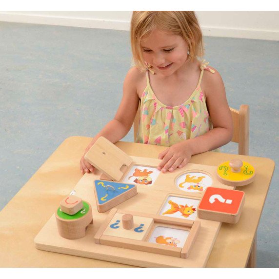MASTERKIDZ Edukacinė lenta Atminties mokymosi Montessori