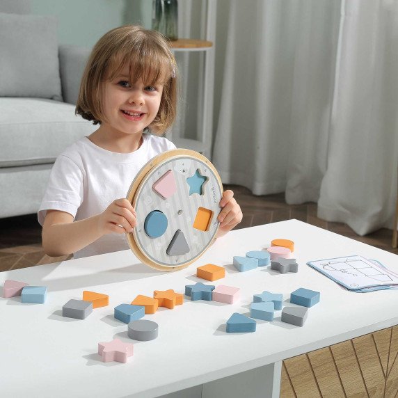 VIGA PolarB Figūrų ir Spalvų Suderinamasis Puzzle