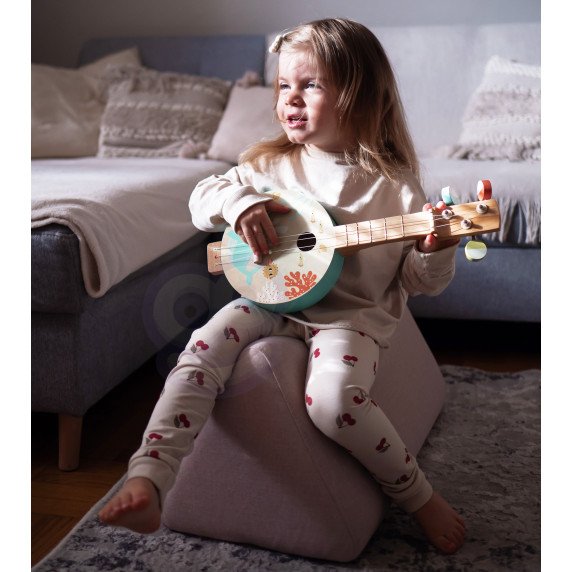 TOOKY TOY medinis bandžas mokymosi žaidimas vaikams su jūros tema