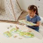 VIGA Mediniai tinkleliai suverti Jesus Montessori fermos gyvūnai