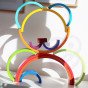 TOOKY TOY Medinis galvosūkis Montessori Vaivorykštė