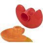 Tooky Toy Medinis kamuolių takelis su gyvūnais Spiralinis kamuolių takelis + 4 kamuoliai