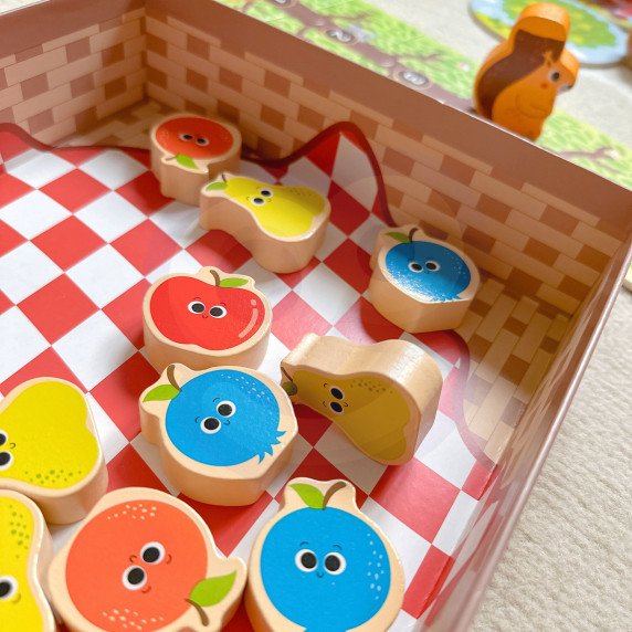 TOOKY TOY Voverė sode šeimos stalo žaidimas