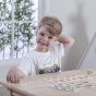 VIGA Edukacinis Medinis Puzzle Rūšiavimo, Keitimo Spalvų Ir Formų 38 Dalys Montessori