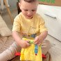 TOOKY TOY dėžutė XXL Montessori mokomoji 7in1 pojūčių dėžutė 22-24 mėnesiai