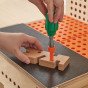 MASTERKIDZ Medinis Montesori STEM Dirbtuvė su Įrankiais + Priedais