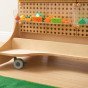 MASTERKIDZ Laisvai stovintis medinis STEM lenta + priedai